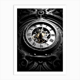 Clock - Screenshot Art Print