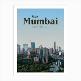 Mumbai Cityscape Art Print
