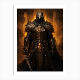 Dark Knight 3 Art Print