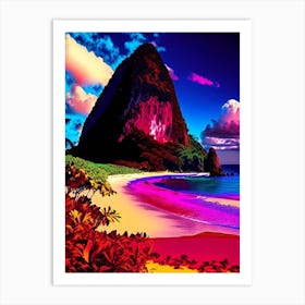 Fernando De Noronha Brazil Pop Art Photography Tropical Destination Art Print