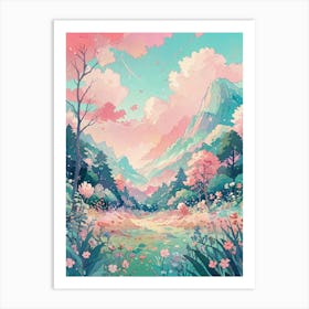 Cherry Blossoms 11 Art Print