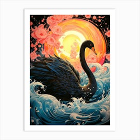 Black Swan 1 Art Print