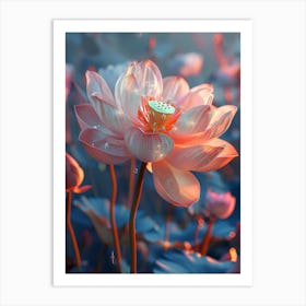 Lotus Flower 41 Art Print