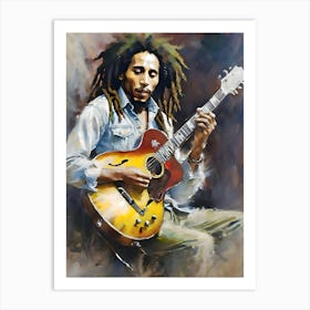 Bob Marley (1) Art Print