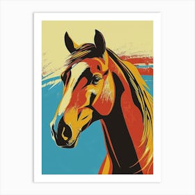 Horse Head 7 Art Print