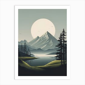 Landscape Painting Art Print