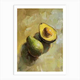 Avocados 3 Art Print