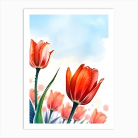 Tulips 2 Art Print