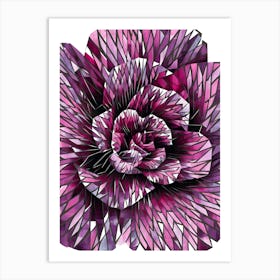 Artistic Flower 1 Art Print