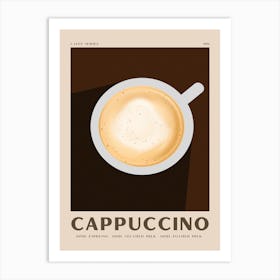Cappuccino Art Print