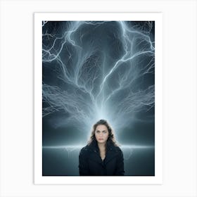 Lightning Thoughts Art Print