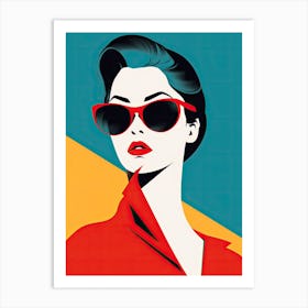 Flair of Allure, Pop art Art Print