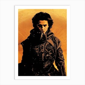 paul atreides dune movie 5 Art Print