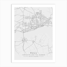 Hull Yorkshire And The Numbers Art Print