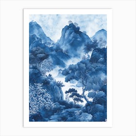 Fantastic Chinese Landscape 2 Art Print