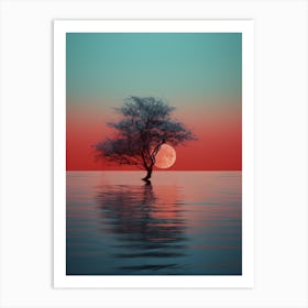 Ocean Dusk | Surrealism Art Print