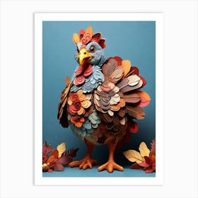 Thanksgiving Turkey 5 Art Print