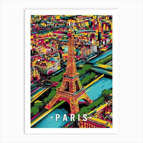 Paris Eiffel Tower Art Print