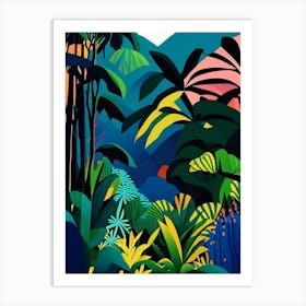 Bwindi Impenetrable National Park Uganda Pop Matisse Art Print