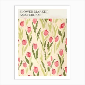 Flower Market Amsterdam 5 Art Print