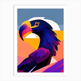 California Condor Pop Matisse Bird Art Print