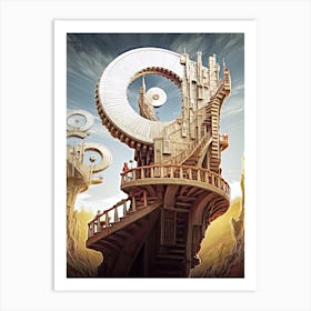 Relativity 2 46 Art Print