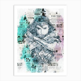 Wonder Woman 1 Art Print