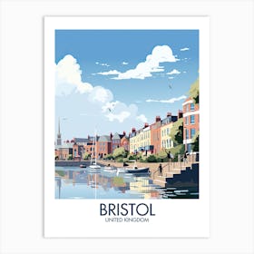 Bristol Travel Print United Kingdom Gift Art Print