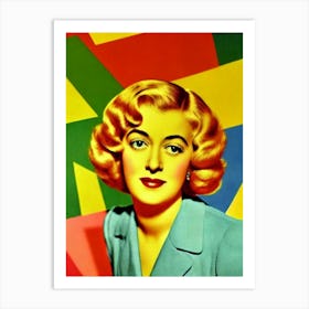 Marion Davies Colourful Pop Movies Art Movies Art Print