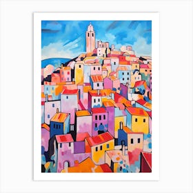 Marseille France 4 Fauvist Painting Art Print