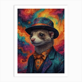 Ferret 1 Art Print