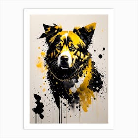 Australian Shepherd Art Print