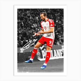 Harry Kane 3 Art Print