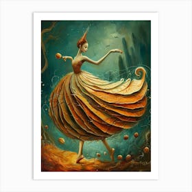 Ballerina 3 Art Print