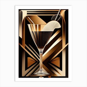 Espresso MCocktail Poster artini Cocktail Poster Art Deco Cocktail Poster Art Print