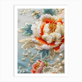 Chinese Embroidery 52 Art Print