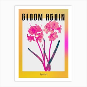 Hot Pink Hyacinth 1 Poster Art Print