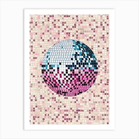 Disco Ball 4 Art Print