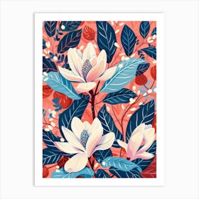 Magnolia 12 Art Print