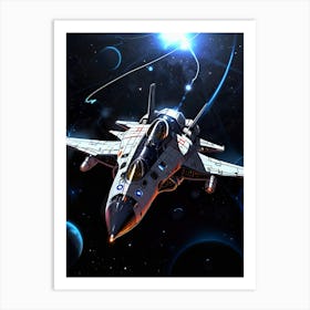 Space Fighter Art Print