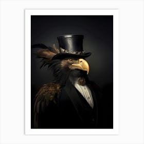 Steampunk Eagle Art Print