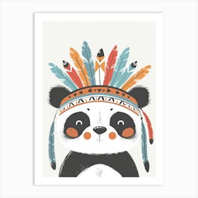 Indian Panda 1 Art Print