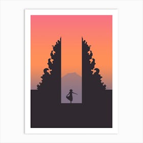 Pura Penataran Agung Lempuyang Temple, Bali, Indonesia Art Print