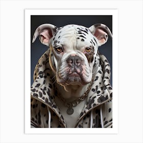 Canine Royalty Unleashed Art Print