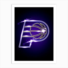 Indiana Pacers 1 Art Print
