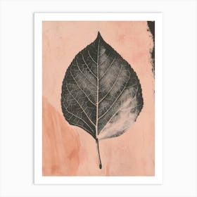 Leaf illustration 1 Art Print