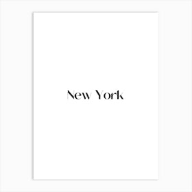 New York Art Print