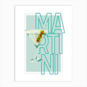 Martini 3 Art Print