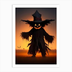 Scarecrow 6 Art Print