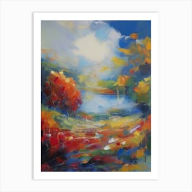 Autumn Landscape 11 Art Print